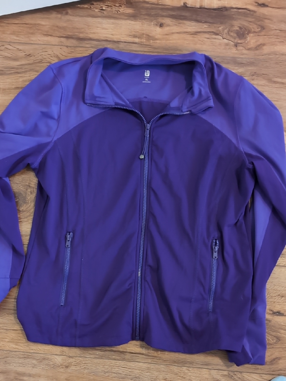 Ideology Purple Full-Zip Utility Jacket